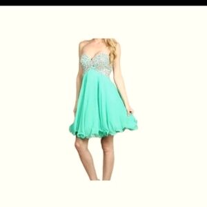 Fiesta Fashions Jade Strapless Formal Dress